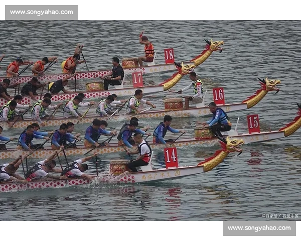 2017福州龙舟赛精彩瞬间激烈角逐水上竞技盛况展示